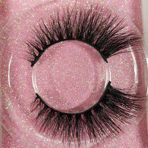 100% Mink 5D Strip Lashes Natural Volume f97